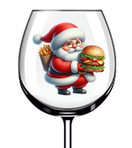 12x bunte weihnachten santa - 12x,