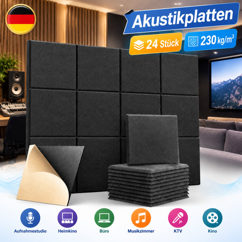 24x akustikplatten isolierung - 24x,