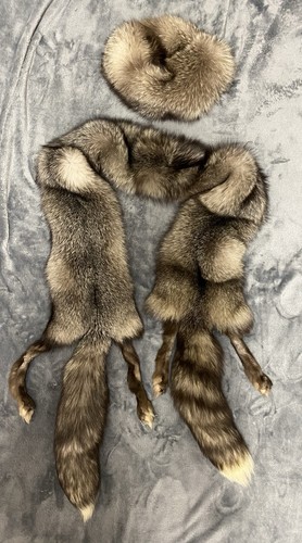 Blaufuchs echt fell pelzstola - blaufuchs,
