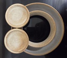 Kerzenständer Blumenring. Aus Keramik.