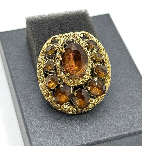 Filigrane vintage brosche - filigrane,