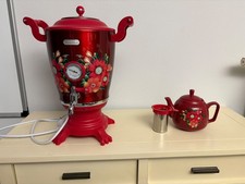 Samowar elektrisch mit Kanne / Самовар электрический 