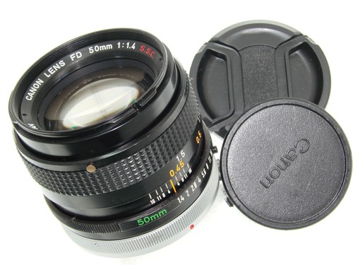 Canon 50mm s c - fd, s.c.c