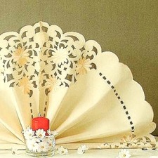 Mitteldecke  Lochstickerei  85