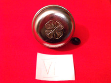 Orig. DDR Fahrrad Klingel Mifa, Diamant, SR 2, Handklingel Kleeblatt, gebr (VI)