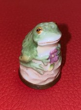 Fingerhut Porzellan Frosch Friends of The Forest Thimble Frog De a Coudre