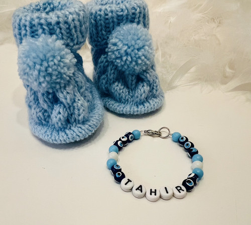 Baby kinder armband mit namen - mit,