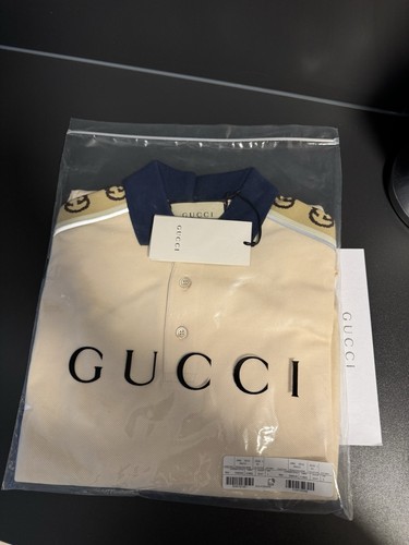 Gucci poloshirt beige s - gucci,