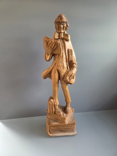 Holzfigur der - holzfigur, „der