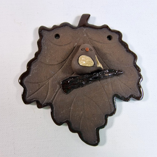 Klein wandbild ahornblatt - wandbild,
