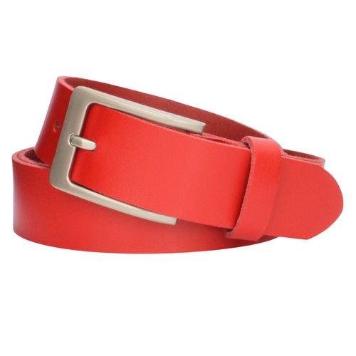 Gürtel rot ledergürtel - rot,
