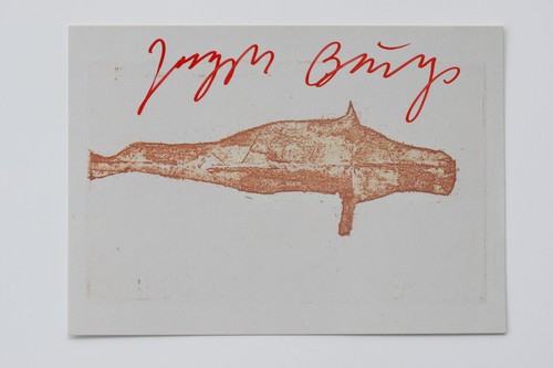 Joseph beuys verlagskarte - beuys, :