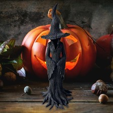 Halloween-Hexenstatue