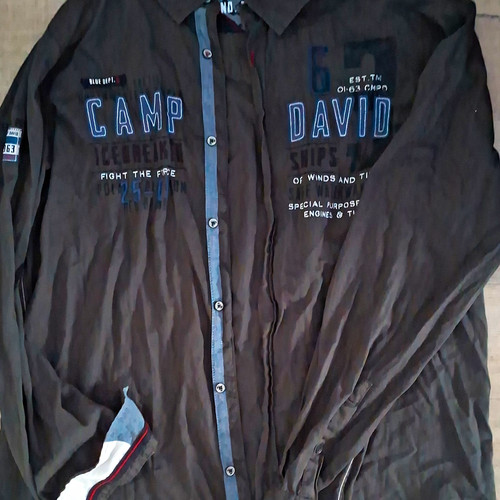 Camp david herren hemd - david,