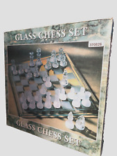 Luxus Glasschachspiel Deluxe