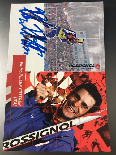 Autogramm pietro piller - autogramm,