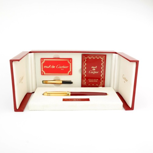 Vintage cartier pasha bordeaux - pasha,