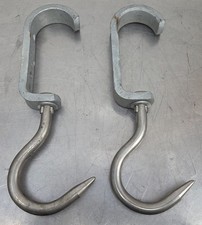 2x Rohrbahnhaken Metzgerhaken