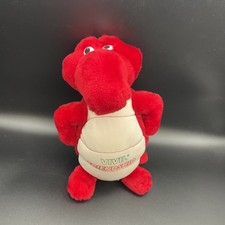 VIVIL Friendship Kuscheltier Krokodil Stofftier Rot 28cm Plüschtier Tier Werbung