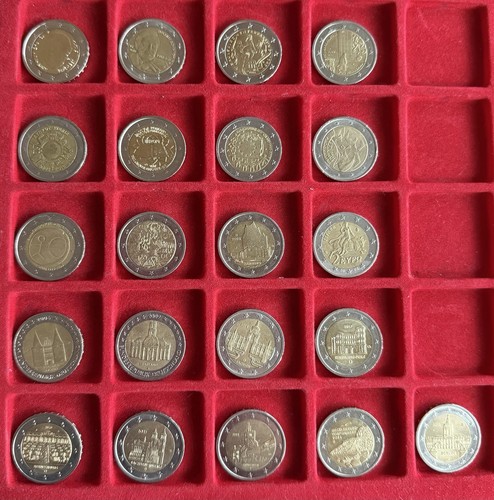 Verschiedene 2 euro - 21,