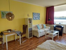 ⚓Strandlage⚓Heiligenhafen Ostsee, Ferienwohnung für 2, Balkon 100% Seeblick WLAN