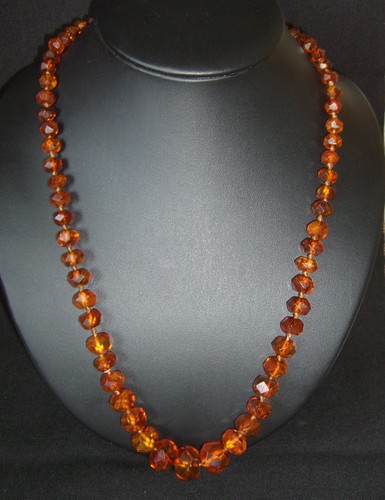 Alte bernstein kette amber - amber, aus