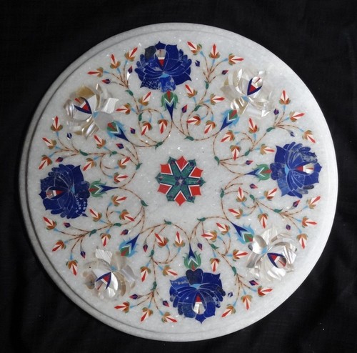 Rund marmor table top - ",