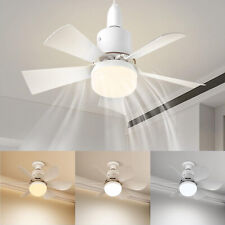 Modern Deckenventilator mit Beleuchtung Fan LED Licht Dimmbar mit Fernbedienung