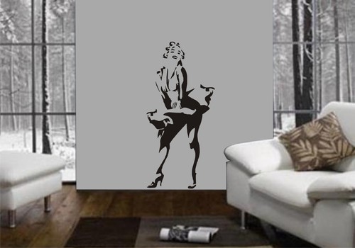 Marilyn monroe wandkunst - marilyn,