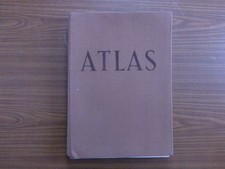 Schulatlas 1955, 100 Seiten