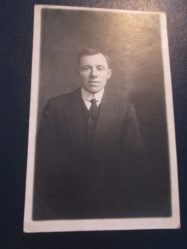 Postkarte mann mark cross - postkarte,