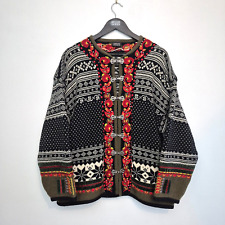 Vikke Norweger Strickjacke M