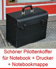 PILOTENKOFFER-NOTEBOOKKOFFER MOBILE KOFFER LÖSUNG FÜR LAPTOP UND DRUCKER CANON