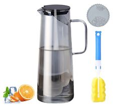 Glaskaraffe mit deckel 1,8L