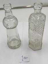 Vintage alte antike Glasflaschen gebraucht Getränk Deko Hingucker Limonade