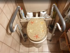 Aufstehhilfe Toilette,Toiletten Haltegriffe für Senioren,Höhenverstellbare Hilfe