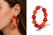 Biba Creolen Rot Orange