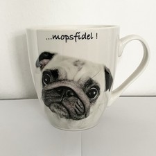 Ritzenhoff und Breker Kaffeetasse Mops mopsfidel Hund tierisch Cool lustig 500ml
