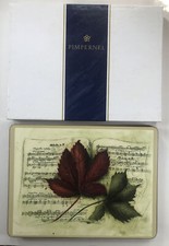 6 x Pimpernel Tischsets Herbst