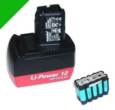 Zellentausch für Original Metabo  12 Li  Akku 12 V  mit 2,6 Ah Samsung Zellen