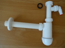 Flaschensifon für Waschbecken Waschtisch / Tassensiphon / Flaschensiphon Ø 40 ..