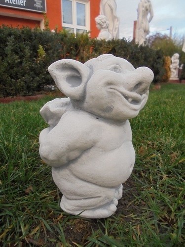 Gartenfiguren troll mit - gartenfiguren, "troll