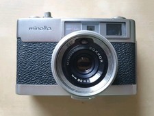 Minolta AL-F 35mm  Sucherkamera Rangefinder Camera Rocker 38mm 2.7 Ledertasche