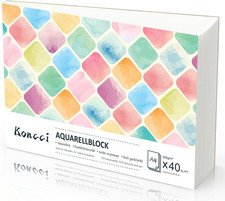 Koncci Aquarellpapier A4, 40