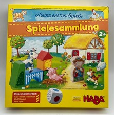 HABA Meine ersten Spiele Spielesammlung - ab 2 Jahren - für 1 bis 3 Spieler