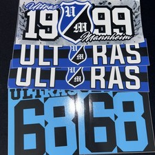 Ultras Mannheim Aufkleber Mix/