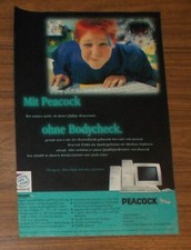 Seltene Werbung PEACOCK TIARA