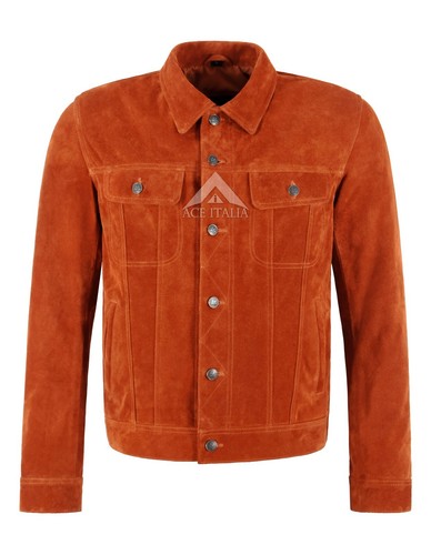 Herren trucker wildleder - herren,