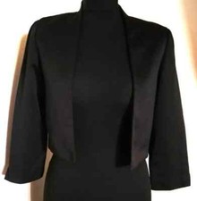 Vintage Monsoon schwarze Satin