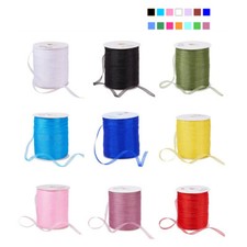 500 Yards/Rolle Transparentes Organzaband 6 mm für Festliche Dekoration Zum Selbermachen Handwerk